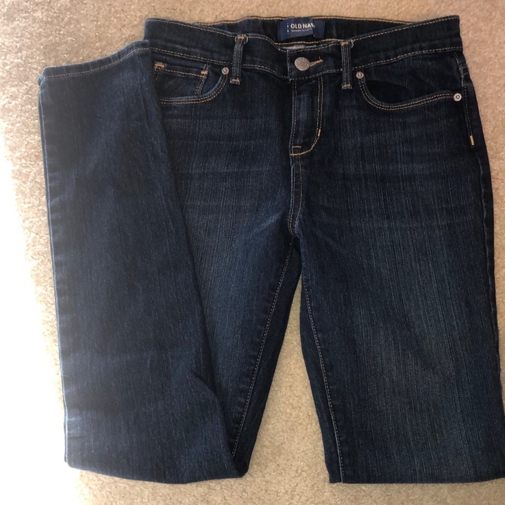 Dark wash old navy jeans